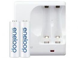 eneloop 単3形2個付 急速充電器セット N-TGR02AS