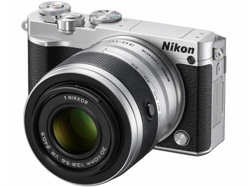 Nikon 1 J5 ダブルズームレンズキット [シルバー]