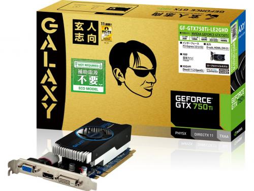 GF-GTX750Ti-LE2GHD [PCIExp 2GB]