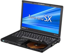 Let's note SX2 CF-SX2JEBDR [ブラック]