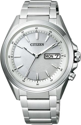 CITIZEN　腕時計 アテッサ エコ・ドライブ電波時計 AT6040-58A