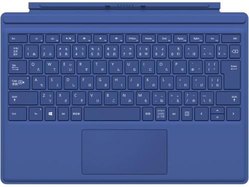 Surface Pro 4 タイプ カバー QC7-00072 [ブルー]