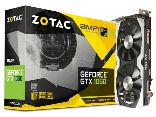 ZOTAC GeForce GTX 1060 6GB AMP Edition ZT-P10600B-10M [PCIExp 6GB]