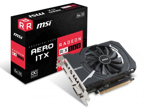 Radeon RX 560 AERO ITX 4G OC [PCIExp 4GB]