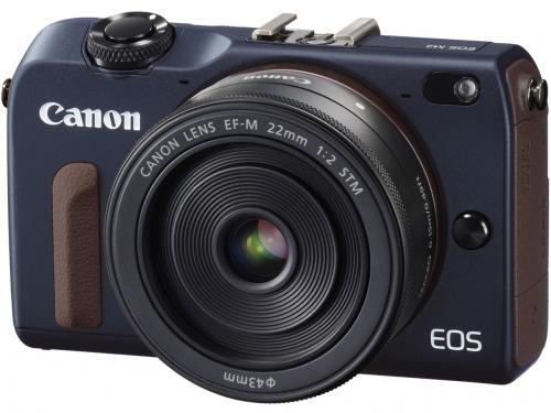 EOS M2 ダブルレンズキット [ベイブルー]