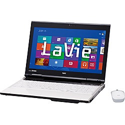 LaVie L LL750/JS6W PC-LL750JS6W [クリスタルホワイト]